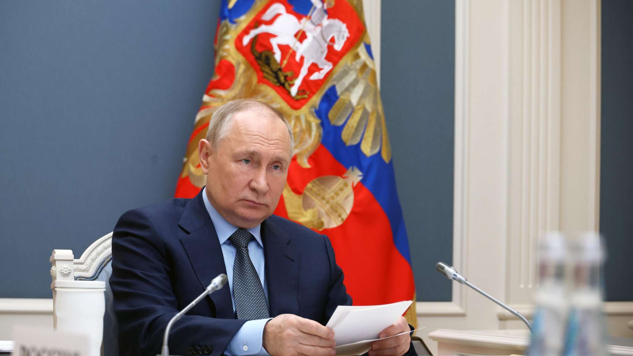 بوتين: روسيا لم ترفض قط محادثات السلام مع أوكرانيا