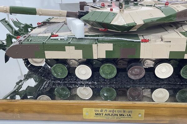 الجناح الهندي في المعرض الدولي للصناعات الدفاعية  إيديكس 2023  - سبوتنيك عربي