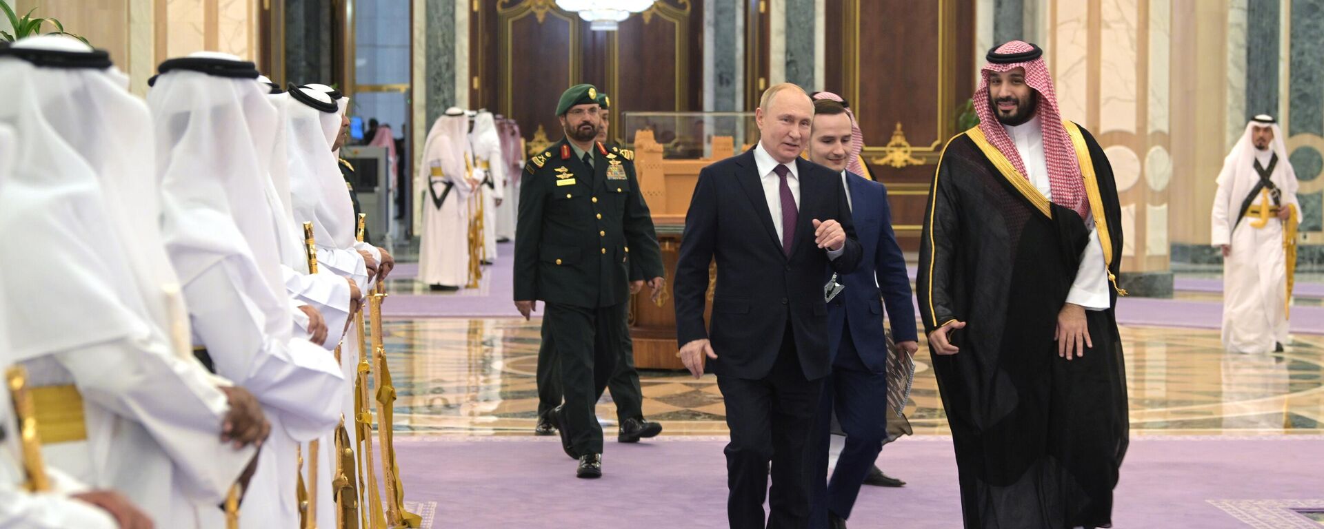 زيارة الرئيس الروسي فلاديمير بوتين إلى السعودية، ولقائه ولي العهد السعودي محمد بن سلمان، 6 ديسمبر 2023 - سبوتنيك عربي, 1920, 07.12.2023
