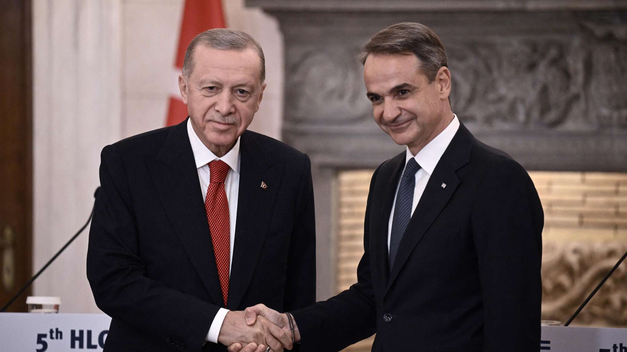 أردوغان من اليونان: بحر إيجه سيتحول إلى بحر سلام وتعاون