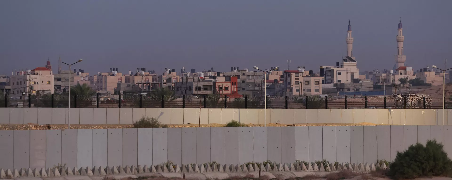 حدود غزة ومصر - سبوتنيك عربي, 1920, 01.01.2024