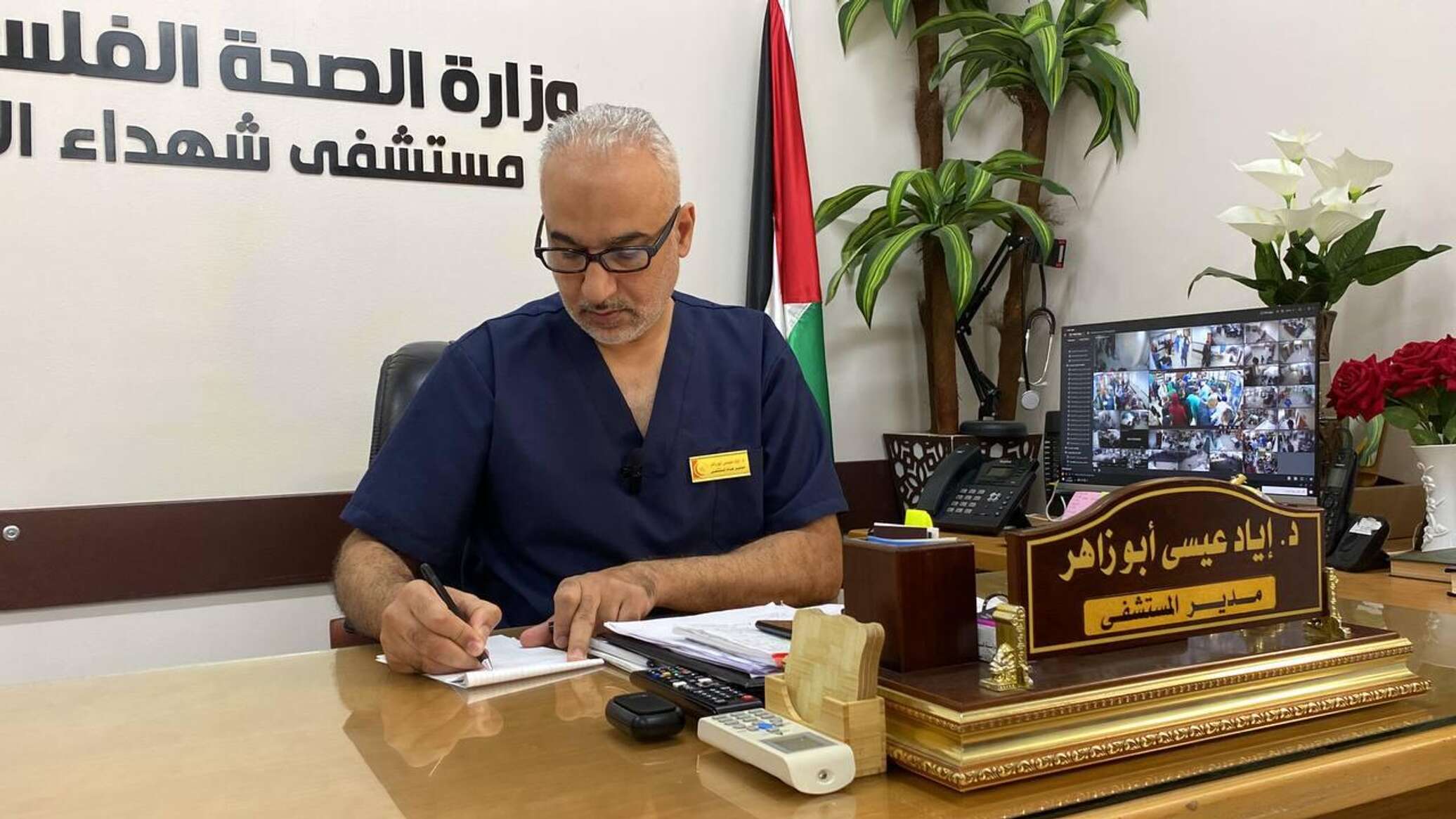 طبيب فلسطيني روسي يتحدث عن نقص الكوادر والمعدات الطبية في "شهداء الأقصى"