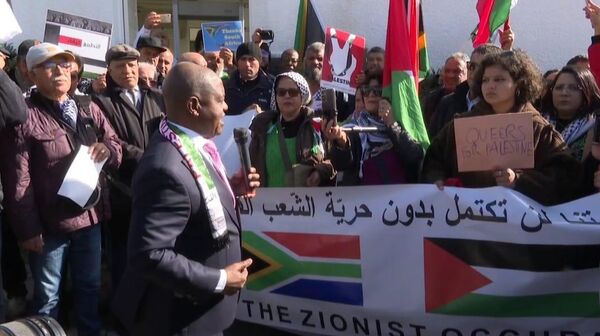 الرابطة التونسية للدفاع عن حقوق الإنسان تتقدم بشكوى ضد إسرائيل ومساندة شعبية لجنوب أفريقيا الرابطة التونسية للدفاع عن حقوق الإنسان تتقدم بشكوى ضد إسرائيل ومساندة شعبية لجنوب أفريقيا - وطن نيوز عربي