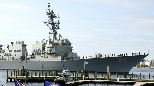 سفينة حربية أمريكية قبالة سواحل اليمن - سبوتنيك عربي