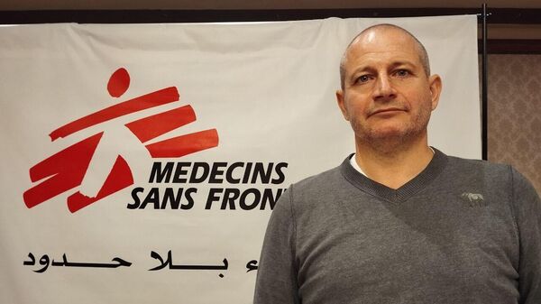 إنريكو فالابيرتا، مسؤول بأطباء بلا حدود في غزة - سبوتنيك عربي