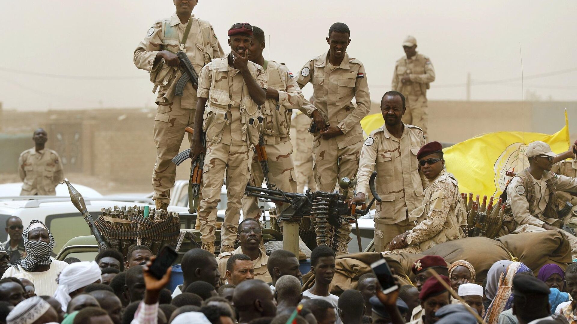 عناصر من قوات الدعم السريع في السودان - سبوتنيك عربي, 1920, 11.02.2024