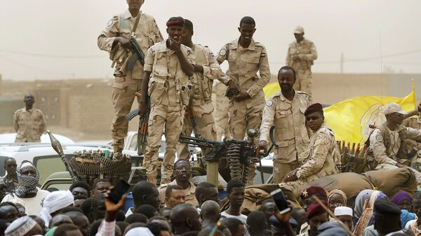 عناصر من قوات الدعم السريع في السودان - سبوتنيك عربي