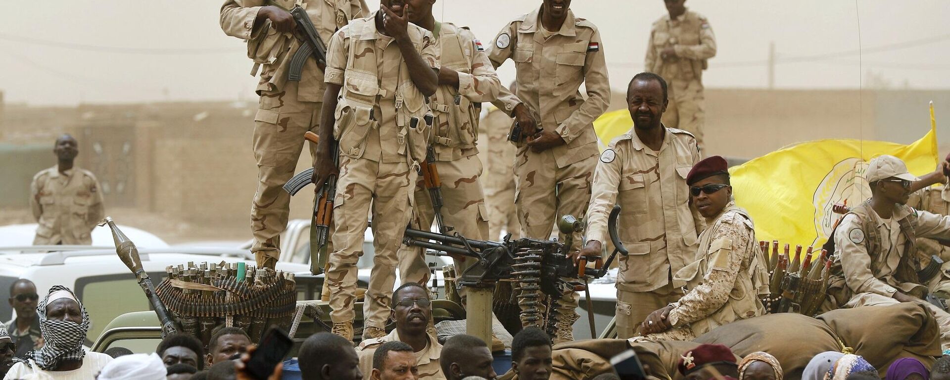 عناصر من قوات الدعم السريع في السودان - سبوتنيك عربي, 1920, 21.02.2024
