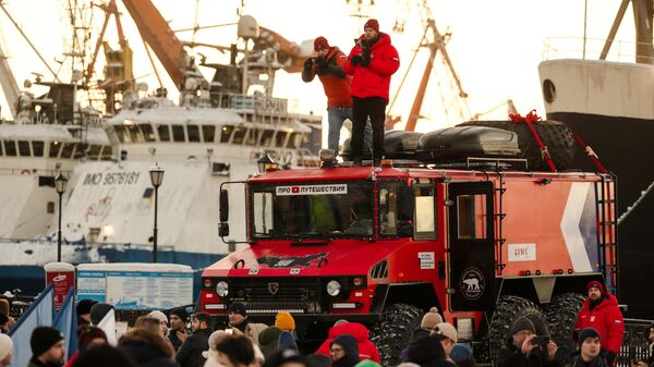 مركبة روسية للتنقل وسط الثلوج والمستنقعات - 