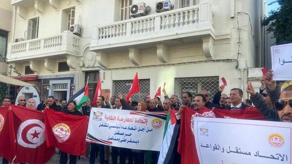 معارضة نقابية من خارج اتحاد الشغل التونسي تطالب برحيل القيادة الحالية - سبوتنيك عربي