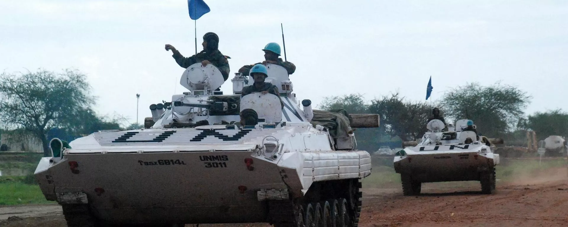 أفراد من بعثة الأمم المتحدة في السودان، ضمن دورية في مدينة أبيي السودانية - يوم 22 يوليو 2009 - سبوتنيك عربي, 1920, 24.04.2024