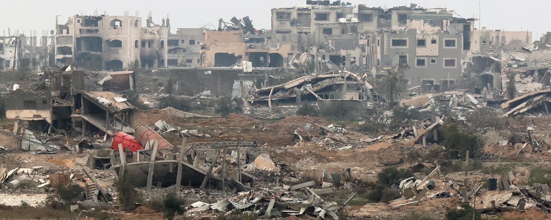 الدمار في شمال غزة - سبوتنيك عربي, 1920, 12.02.2024