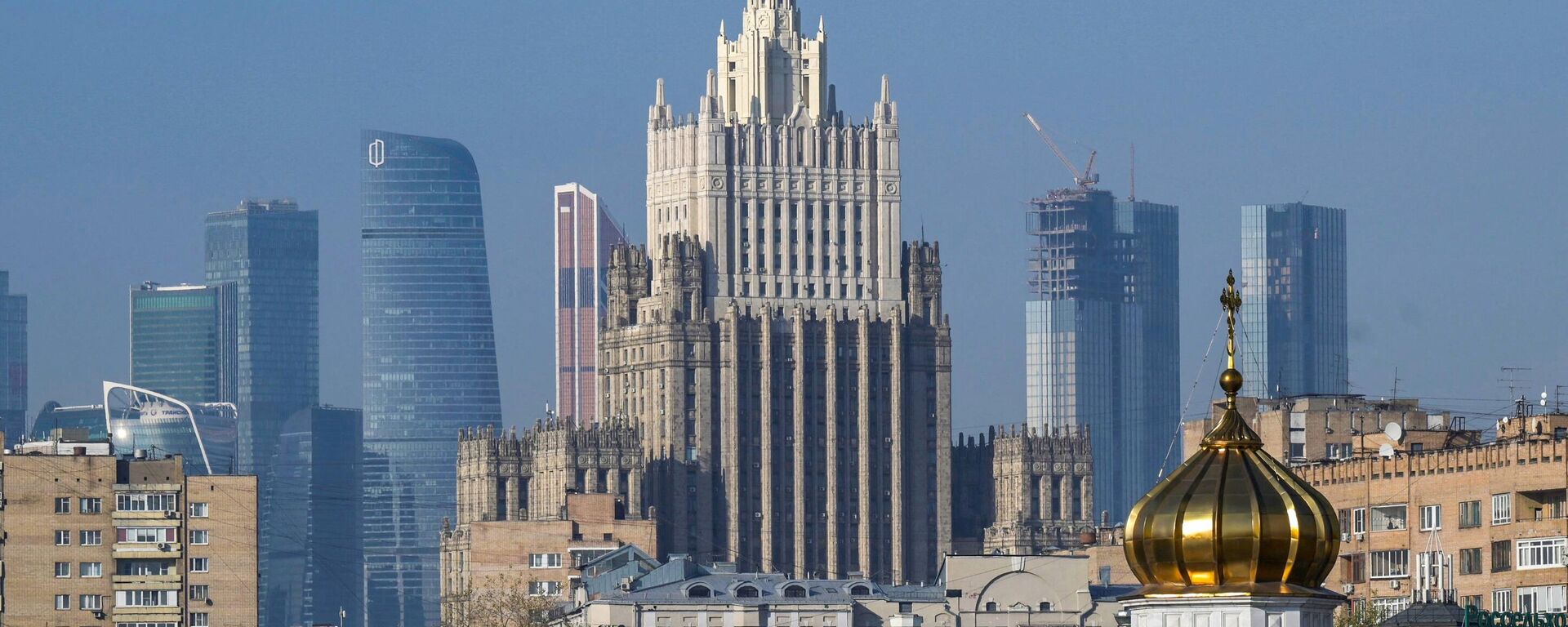 وزارة الخارجية الروسية في وسط موسكو (تصوير ألكسندر نيمينوف / وكالة الصحافة الفرنسية) - سبوتنيك عربي, 1920, 22.02.2024