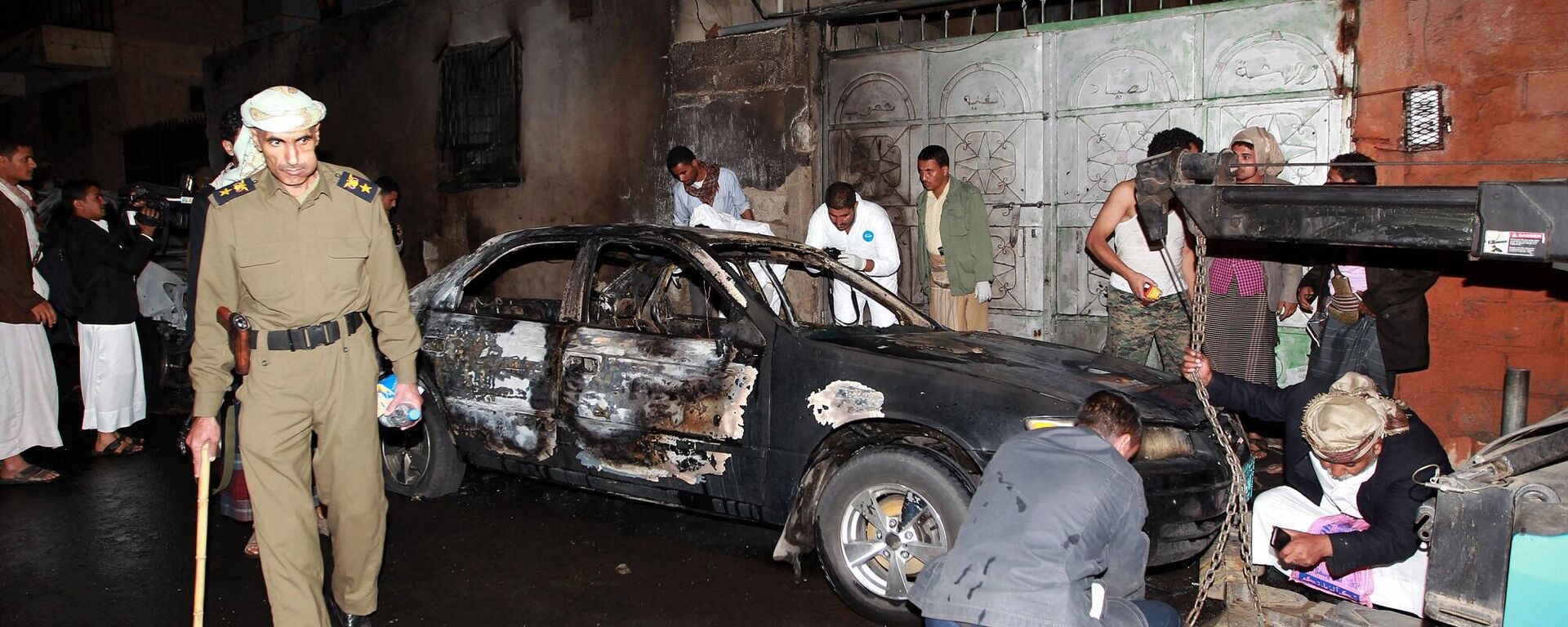 هجوم بسيارة مفخخة قرب وسط العاصمة صنعاء، في 20 نوفمبر 2013 - سبوتنيك عربي, 1920, 03.02.2024