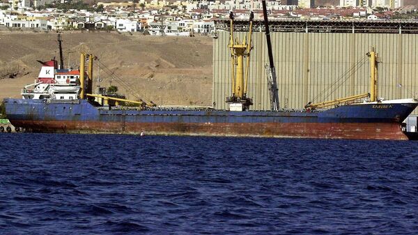 ميناء إيلات الإسرائيلي، 5 يونيو 2002 - سبوتنيك عربي