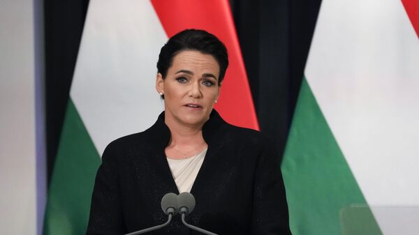 الرئيسة المجرية كاتالين نوفاك - سبوتنيك عربي