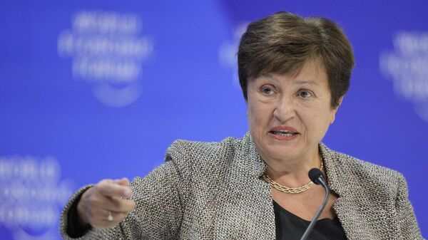 مديرة صندوق النقد الدولي، كريستالينا جورجيفا - سبوتنيك عربي