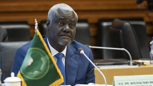 رئيس مفوضية الاتحاد الأفريقي، موسى فقي محمد - سبوتنيك عربي