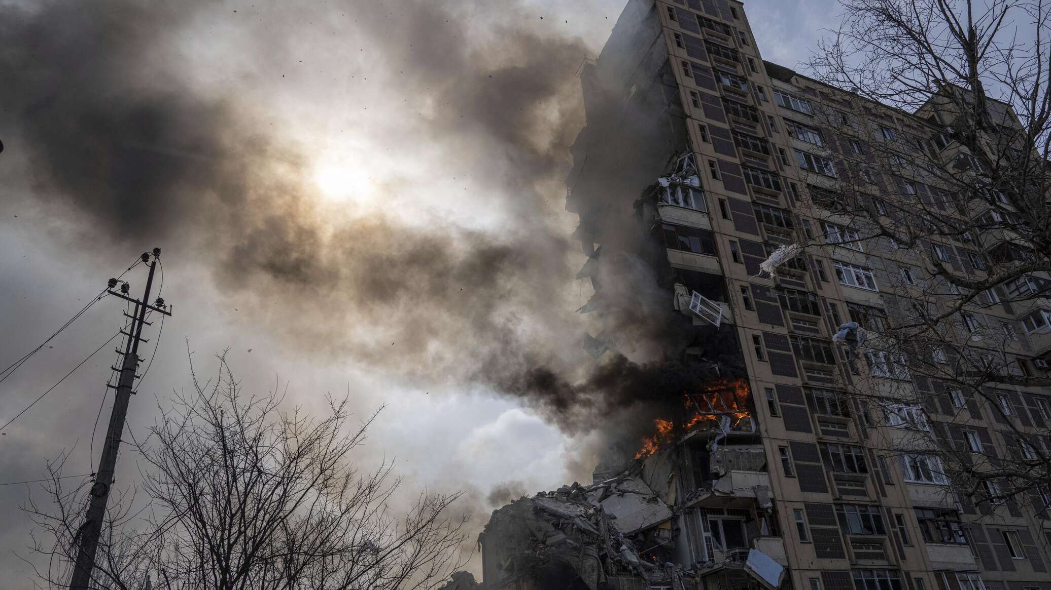 إصابة 11 مدنيا بينهم طفلان جراء قصف أوكراني استهدف دونيتسك