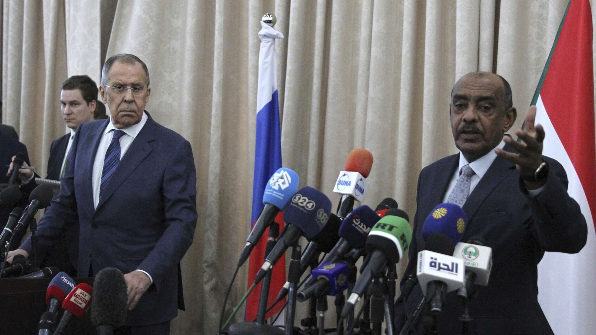 وزير الخارجية السوداني: ليس لدينا أي اعتراض على إنشاء قاعدة بحرية روسية