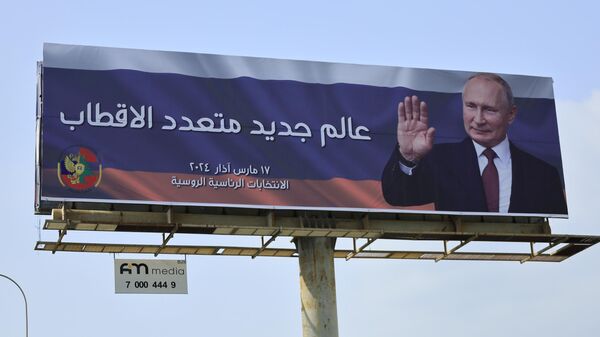 الرئيس الروسي بوتين في شوارع لبنان - سبوتنيك عربي