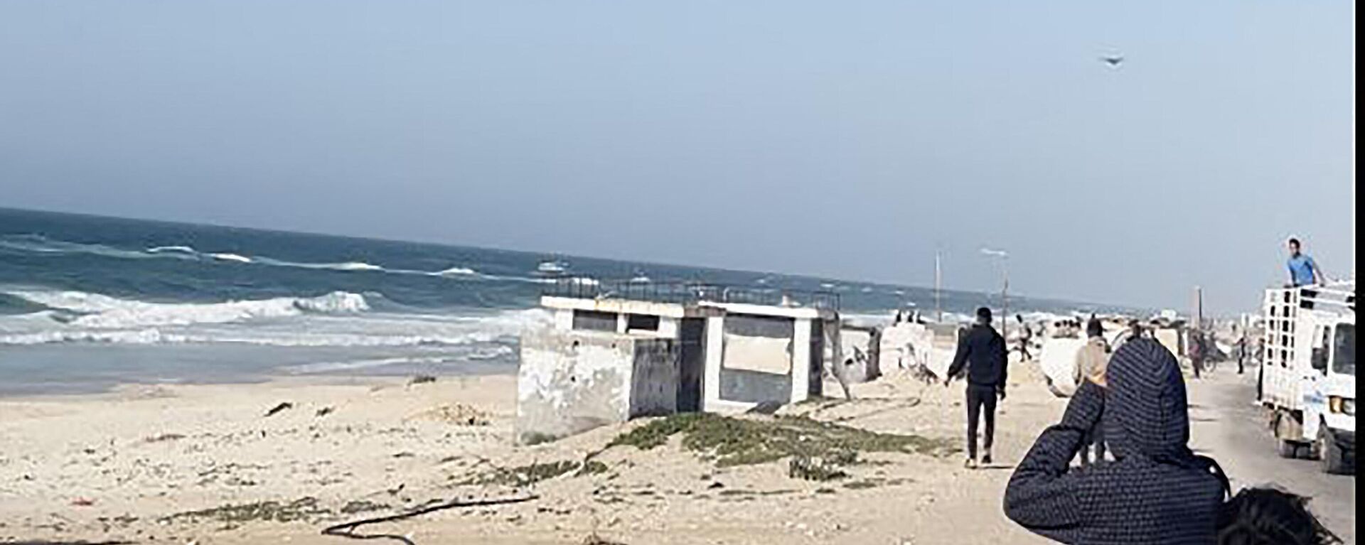 شاطئ غزة - سبوتنيك عربي, 1920, 26.04.2024