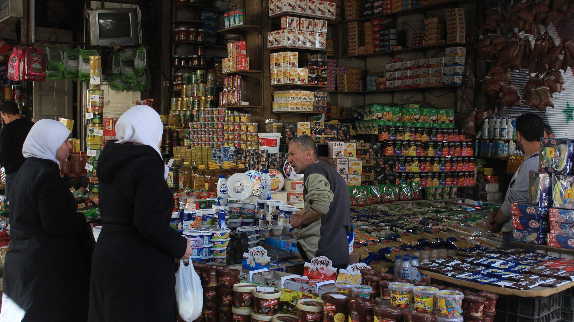 أسواق دمشق قبل حلول شهر رمضان في سوريا  - سبوتنيك عربي, 1920, 11.03.2024