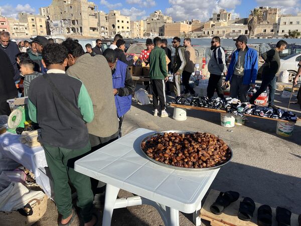 سوق &quot;الحوت&quot; عادة رمضانية ثابتة في مدينة بنغازي. - سبوتنيك عربي