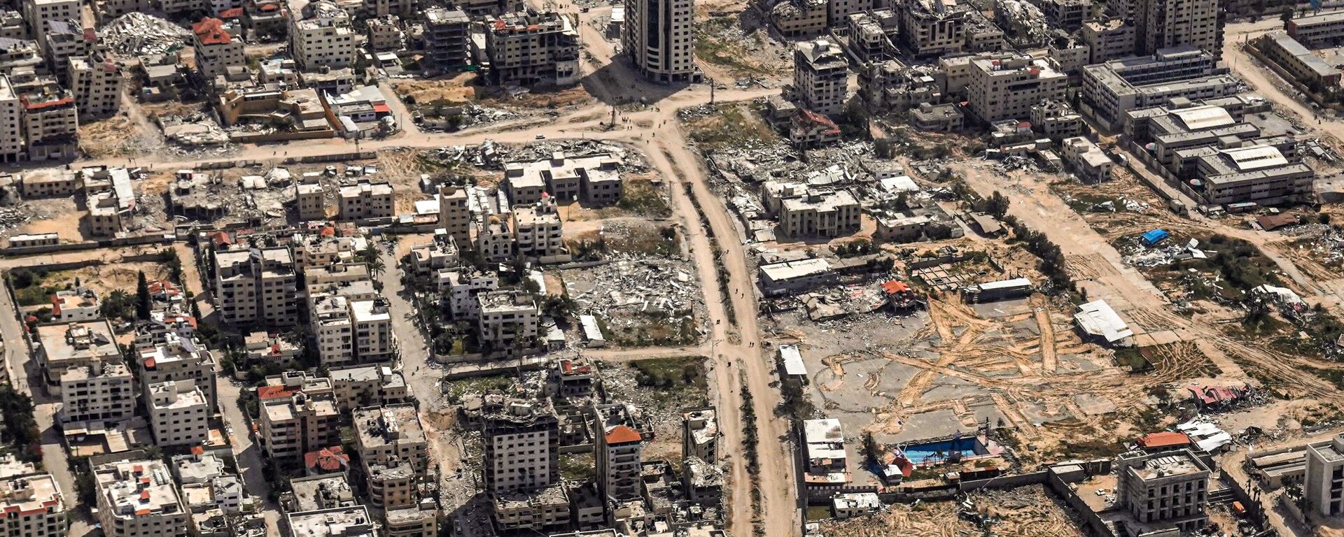آثار الدمار في قطاع غزة - سبوتنيك عربي, 1920, 23.03.2024