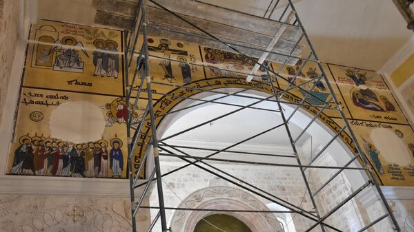 زلزال حلب يكشف عن جدران كاتدرائية قديمة - سبوتنيك عربي