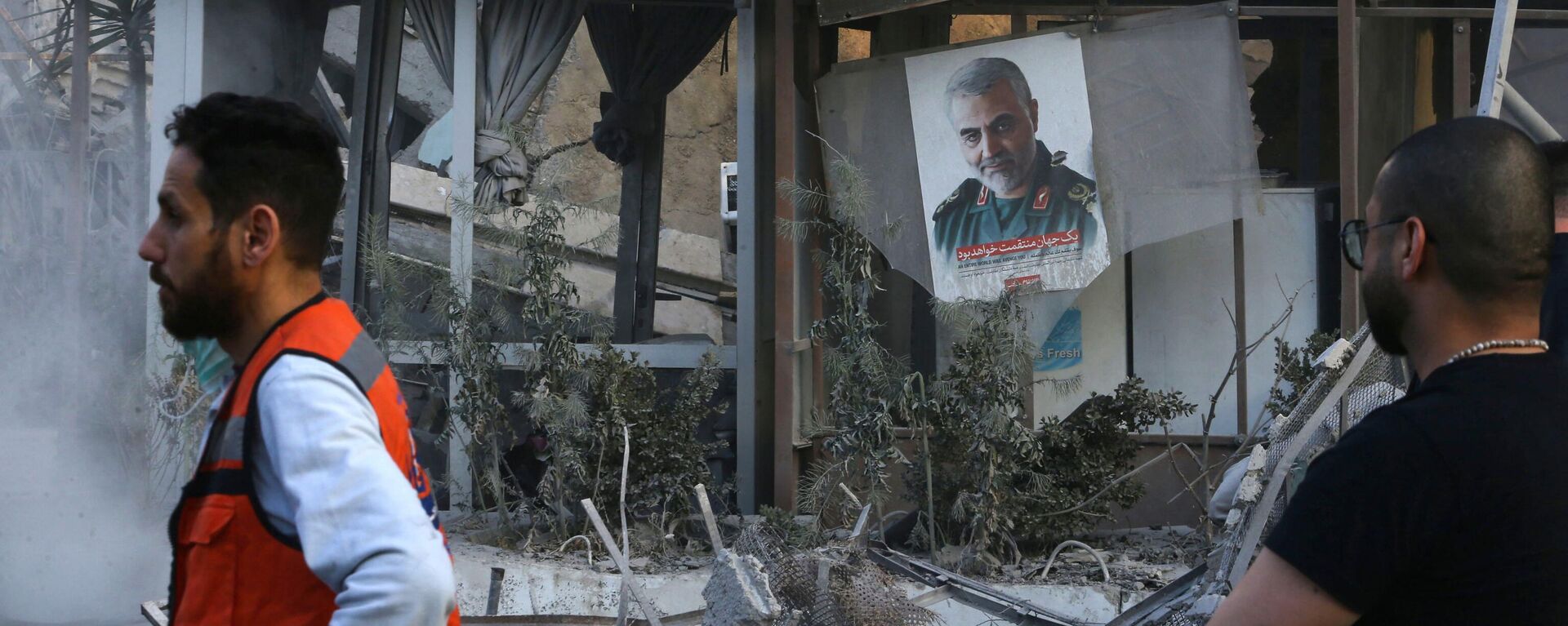تداعيات قصف الطيران الحربي الإسرائيلي لمبنى القنصلية الإيرانية في دمشق، سوريا  - سبوتنيك عربي, 1920, 03.04.2024