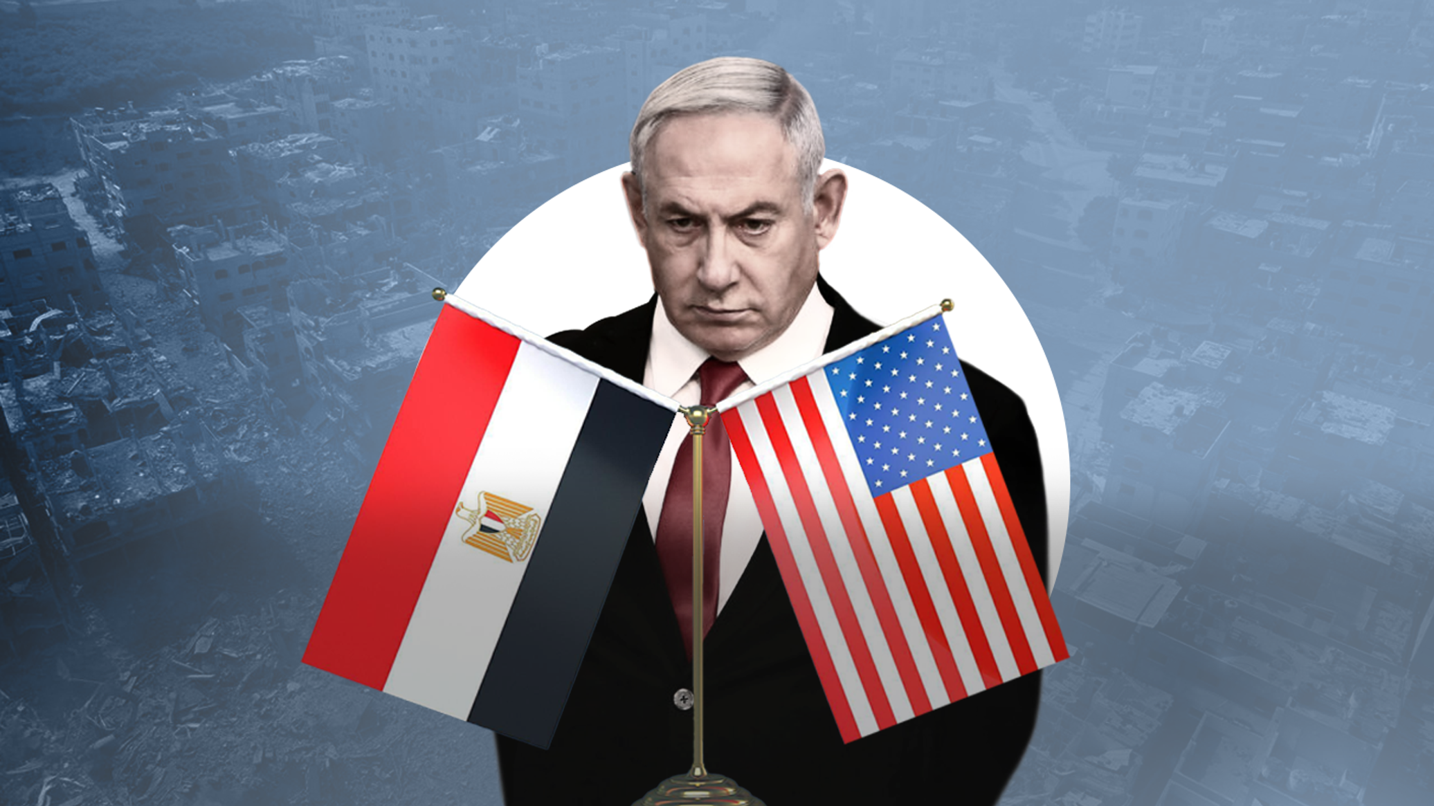 مفاوضات القاهرة وواشنطن... بابان للأمل لإنقاذ نتنياهو وإيجاد مخرج للأزمة
