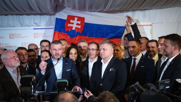 بيتر بيليجريني يفوز بالانتخابات الرئاسية في سلوفاكيا بنسبة 53.12 بالمئة، 7 أبريل 2024 - سبوتنيك عربي