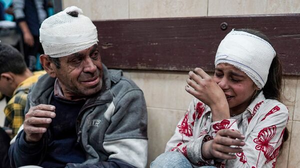 ضحايا القصف الإسرائيلي على قطاع غزة - سبوتنيك عربي