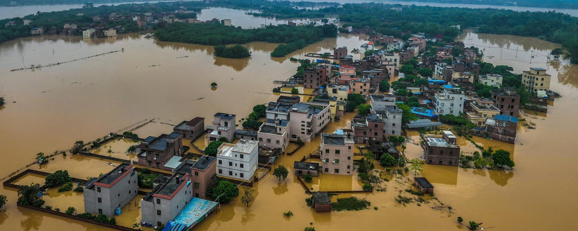 الفيضانات في تشينيوان، مقاطعة قوانغدونغ، الصين - سبوتنيك عربي, 1920, 24.04.2024