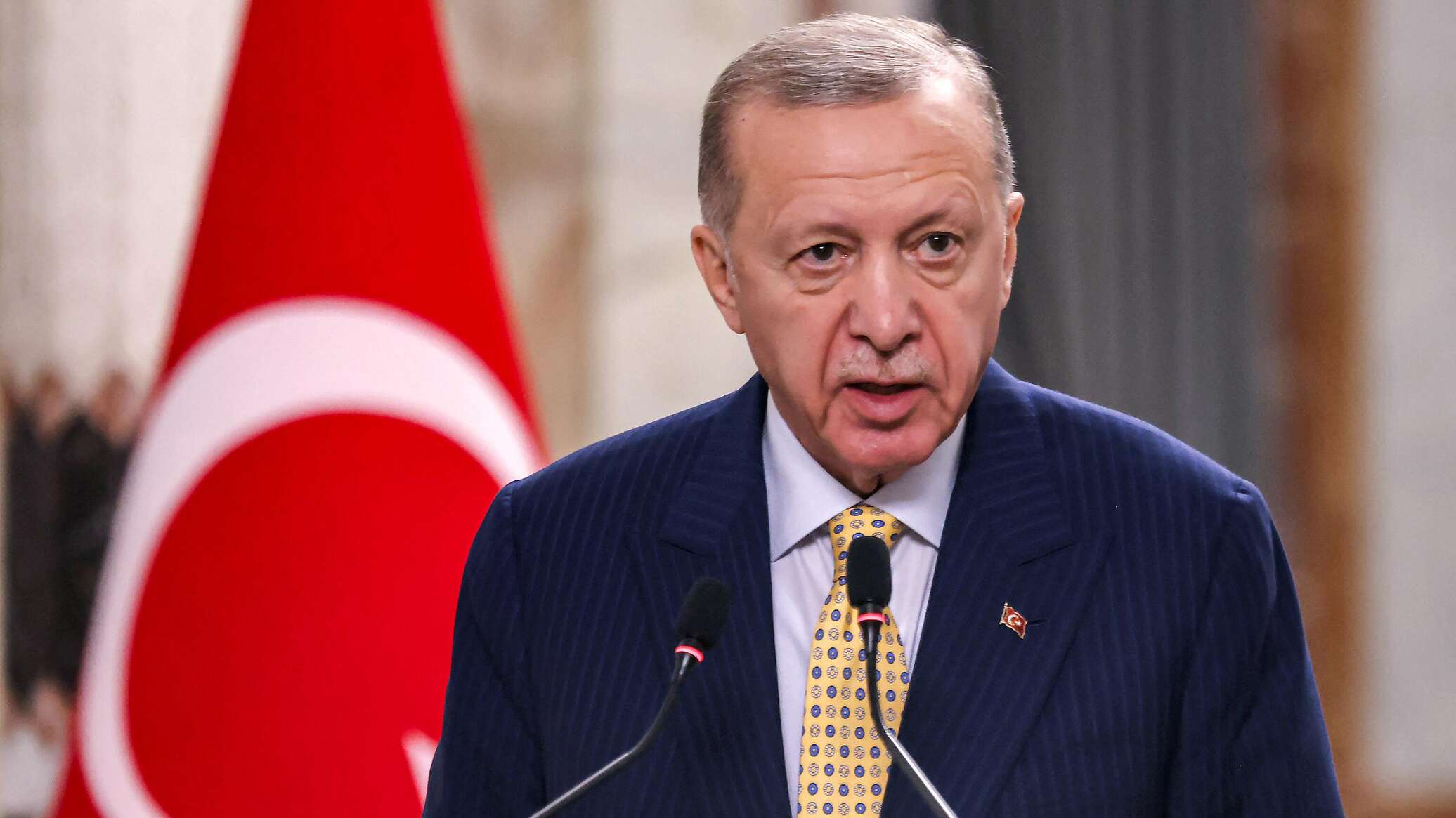 أردوغان: وقف تركيا التجارة مع إسرائيل سيكون مثالا للدول الأخرى التي تشعر بالقلق إزاء الوضع الحالي