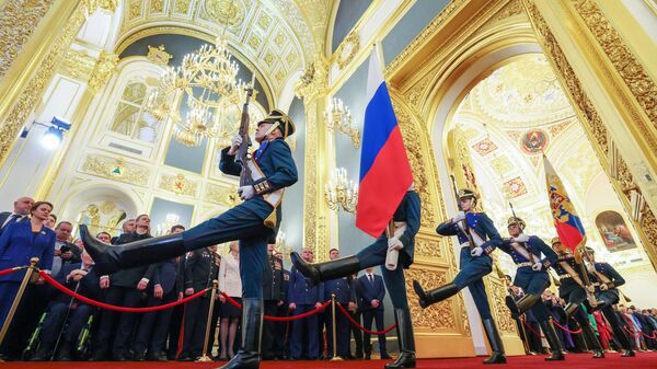 مراسم حفل تنصيب الرئيس الروسي فلاديمير بوتين في الكرملين - سبوتنيك عربي