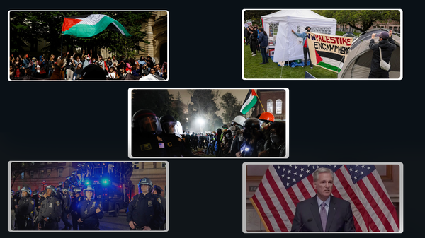 انفوجراف | تسلسل زمني لاحتجاجات طلاب الجامعات الأمريكية تأييدا لفلسطين
 - سبوتنيك عربي