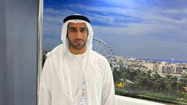 محمد جمعة المشرخ المدير التنفيذي لمكتب الشارقة للاستثمار الأجنبي المباشر - سبوتنيك عربي