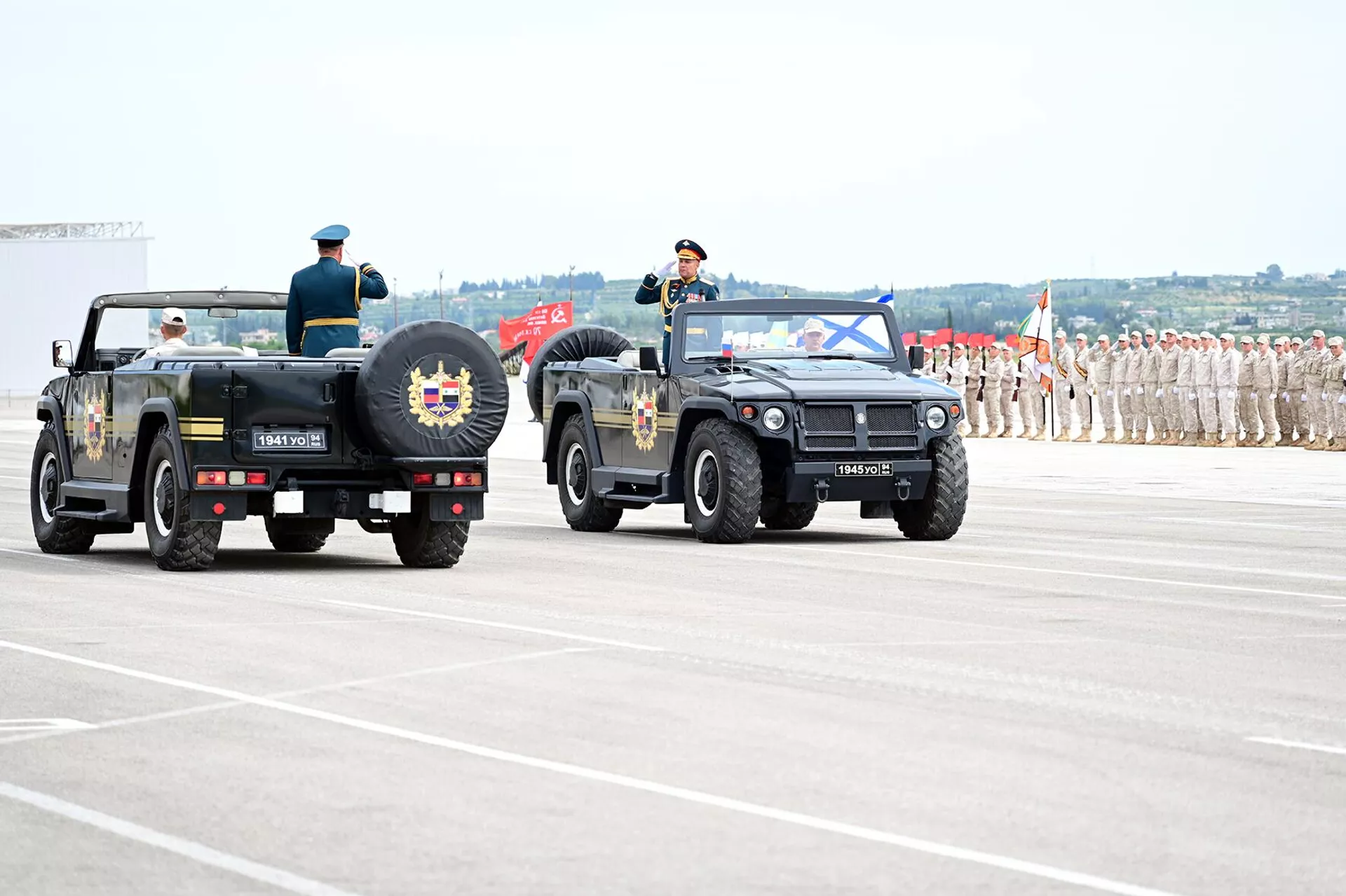 احتفالات عيد (النصر) في قاعدة حميميم بمشاركة 1200 جندي روسي وسوري - سبوتنيك عربي, 1920, 09.05.2024