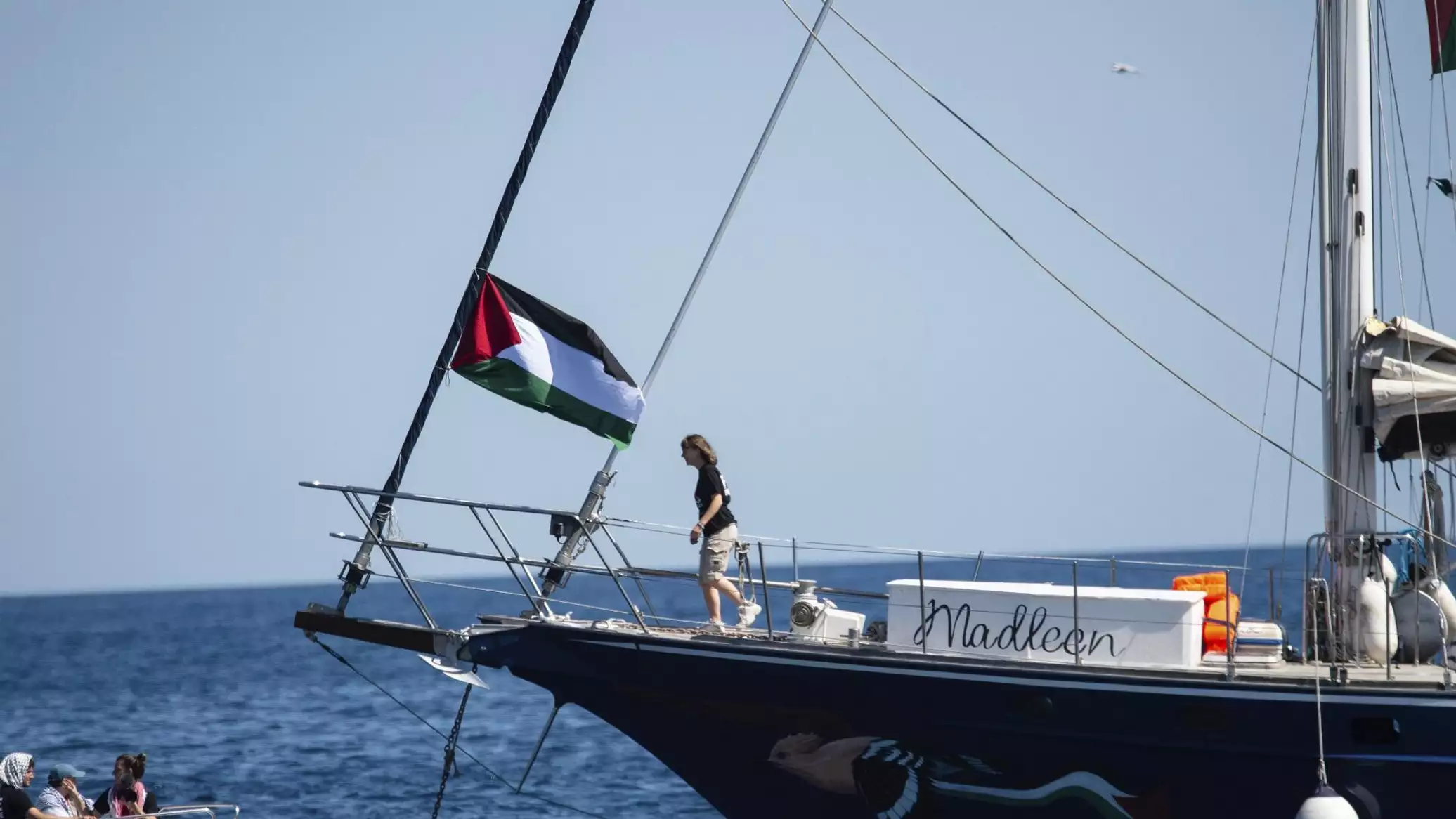 وقفة تضامنية مع أسطول الصمود العالمي في بيروت