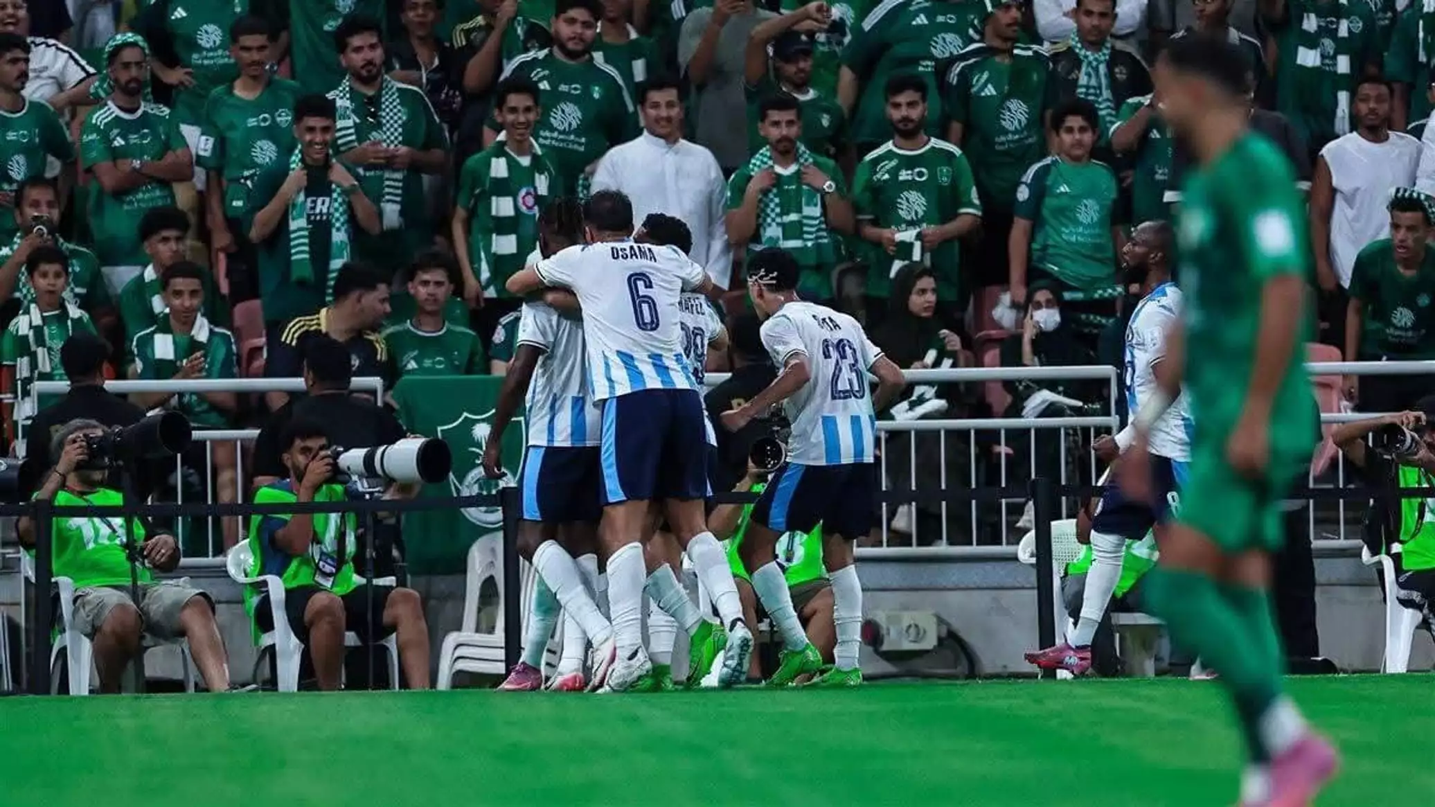 بيراميدز يتوج بكأس القارات الثلاث بعد فوزه على الأهلي السعودي