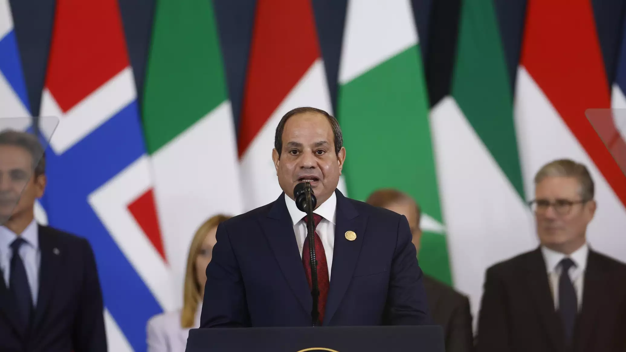 المستشار الألماني: لولا السيسي لما تم التوصل لاتفاق غزة