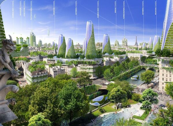 مدينة باريس في 2050 - سبوتنيك عربي