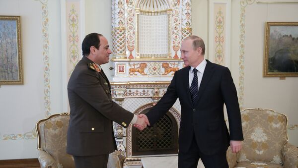 بوتين يلتقي السيسي - سبوتنيك عربي