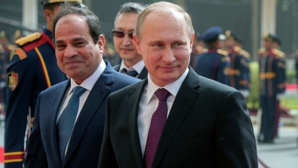 اليوم الثاني لزيارة بوتين إلى مصر - سبوتنيك عربي