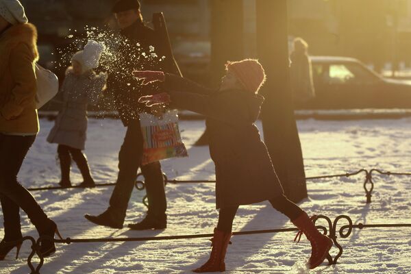 عطلة الشتاء في سانت بطرسبورغ - سبوتنيك عربي