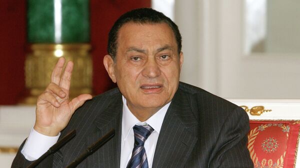 الرئيس المصري الأسبق حسني مبارك - سبوتنيك عربي