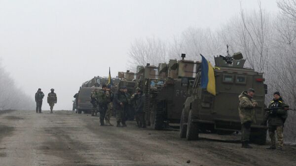 آليات من الجيش الأوكراني - سبوتنيك عربي