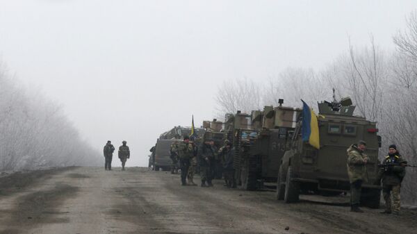 آليات من الجيش الأوكراني - سبوتنيك عربي